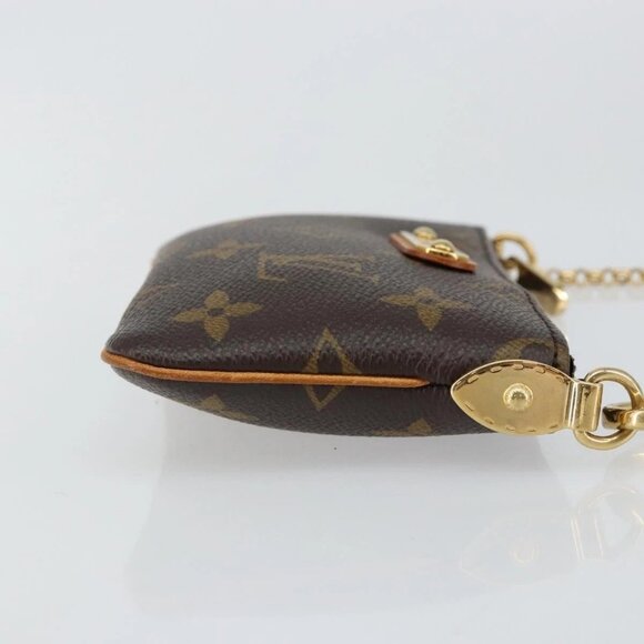 LOUIS VUITTON Monogram Pochette Mira PM Accessory Pouch M60095 LV Auth 143910V - Picture 6 of 16